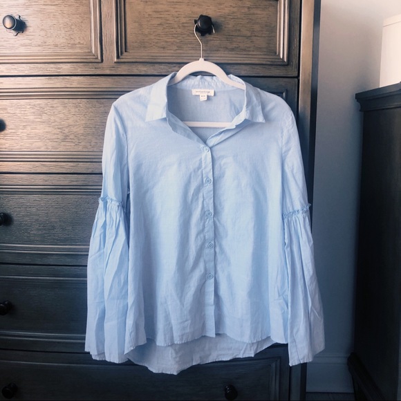 beachlunchlounge Tops - beachlunchlounge Bell Sleeve Blouse